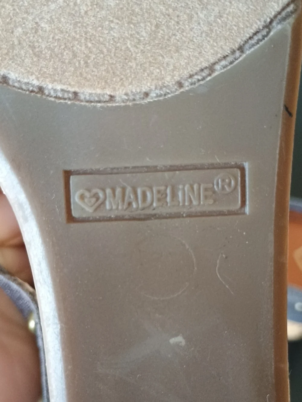 Madeline Gray Crisscross Cork Wedge Sandals